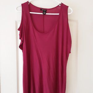 DKNY cold shoulder tunic